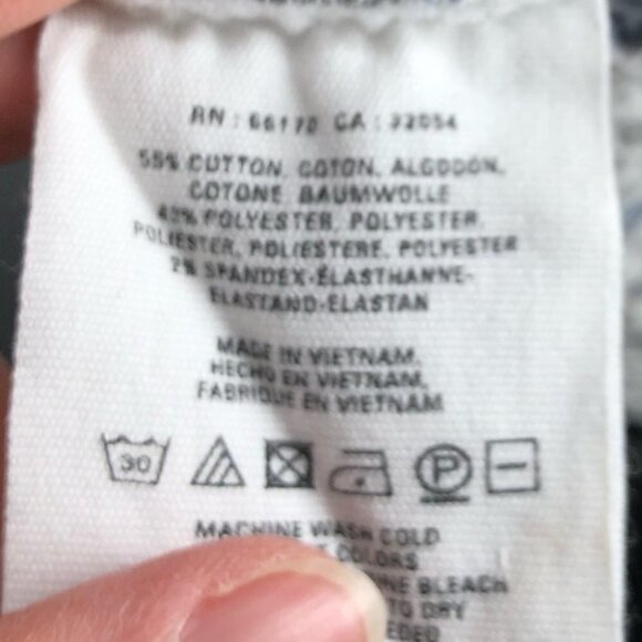 ANTHROPOLOGIE Deletta Diamond-Knit Peplum Top Size  XS - Picture 4 of 6